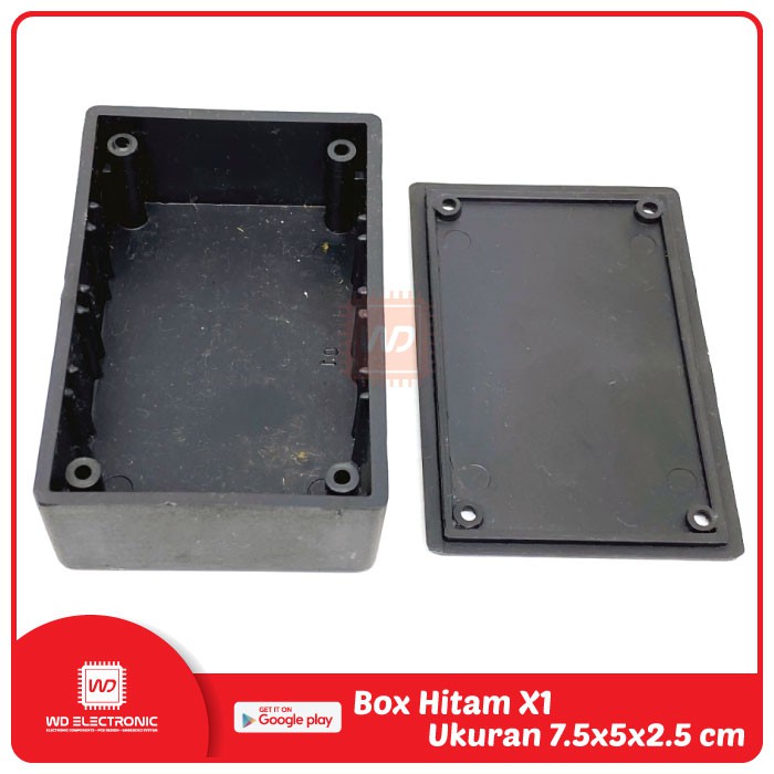 BOX X1 BOX HITAM PLASTIK X1