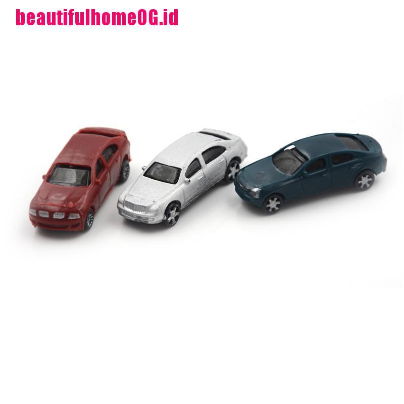 10pcs / set Model Kereta Api / Mobil Skala 1 / 100