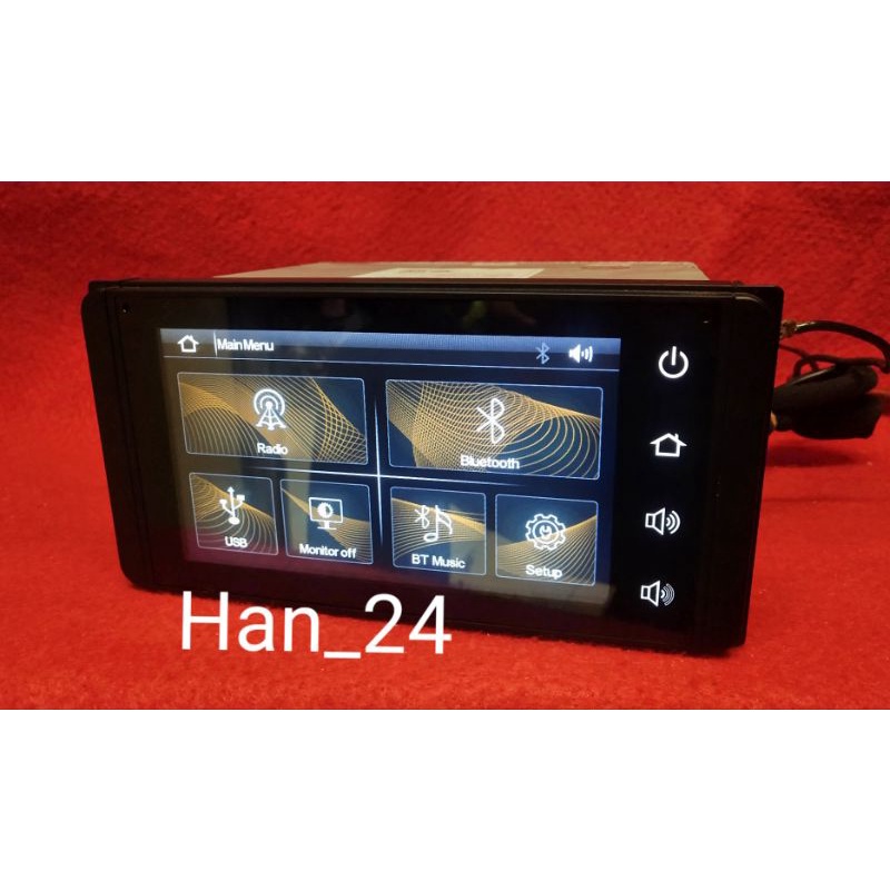 Audio mobil Head unit Double din Original Daihatsu Sigra