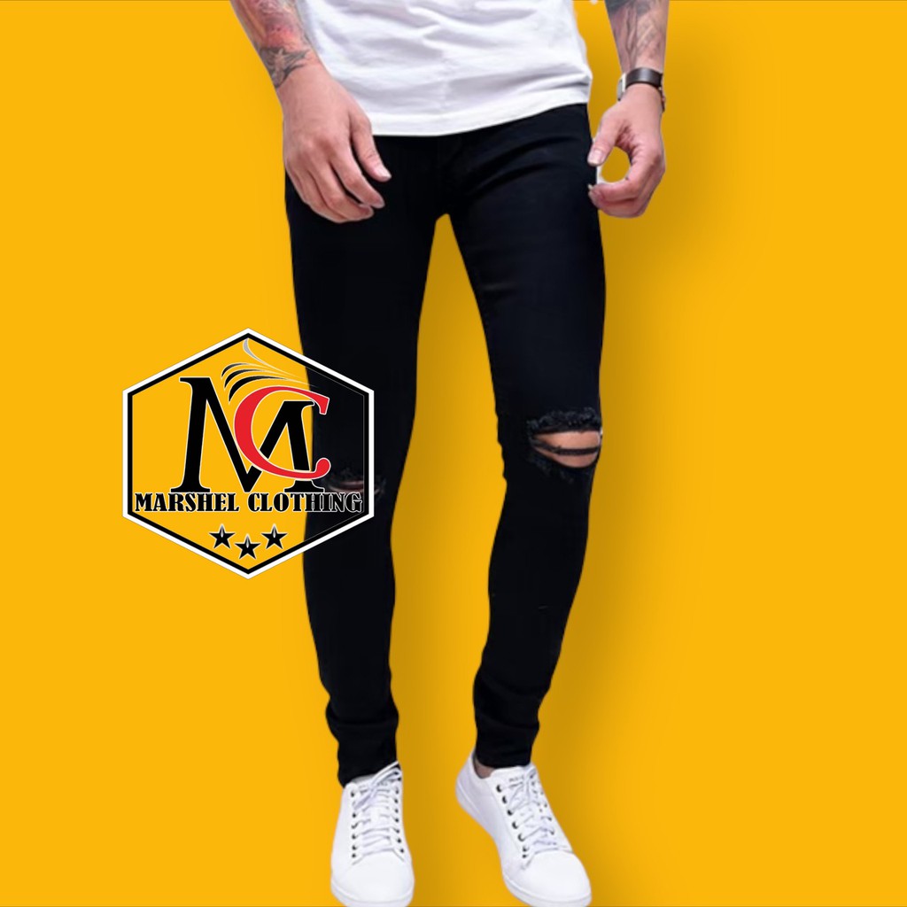 RCL - Celana Jeans Panjang BioBlits Pensil Skinny Semi Slimfit Cowok Cowo Pria Stretch Murah / Celana Jeans Panjang Pensil Skinny Semi Slim Fit Cowok / Cowo / Pria Bahan Strech Murah I Jeans Pria