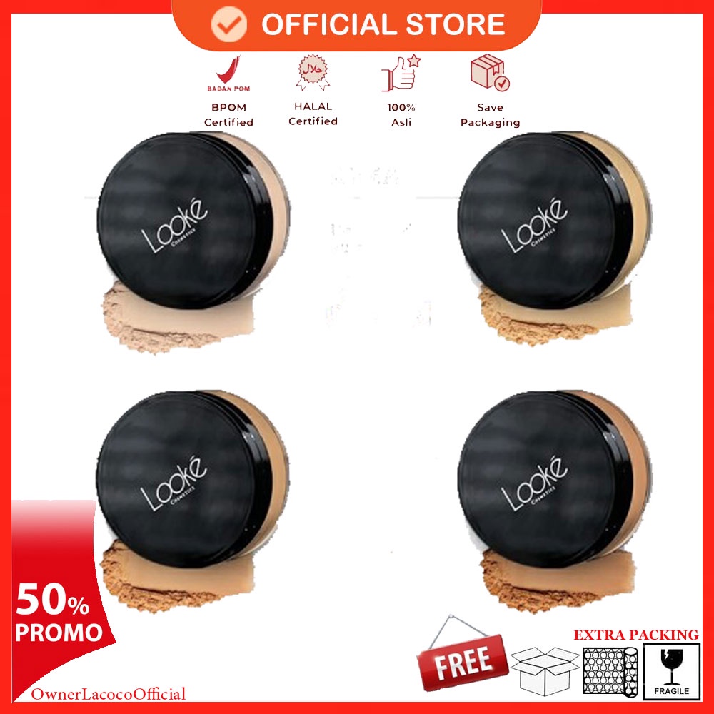 Looke Holy Smooth & Blur Loose Powder - LOOKE LOOSE POWDER - LOOKE LOOSE POWDER - LOOKE PRESSED POWD