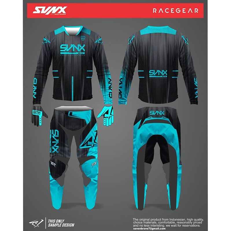 Gearset SVNX Original Jersey Set Motocross Original Jersey Set Motor Trail