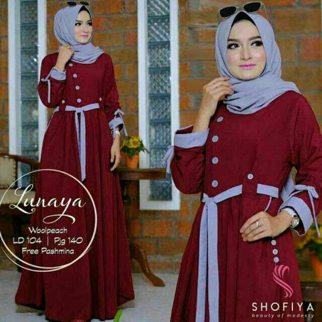GROSIR_BANDUNG || GAMIS LUNAYA GAMIS KEKINIAN GAMIS SYARI BALOTELLI GAMIS PESTA GAMIS POLOS MURAH