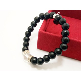 VeE Gelang Terapi Kesehatan Giok Hitam 8mm Kombinasi VeE Gelang Terapi Kesehatan Giok Hitam 8mm Kombinasi