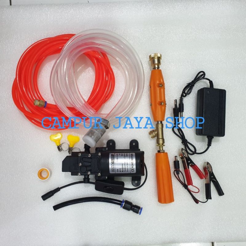 Mesin Steam Cuci Motor/AC/Jet Cleaner Mini DC 12 Volt