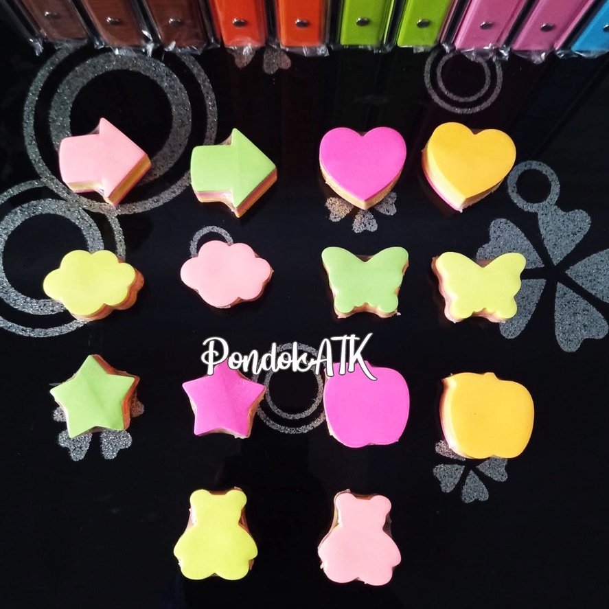 

Sticky Note Bentuk Sticky Note Lucu Kertas Tempel Bentuk