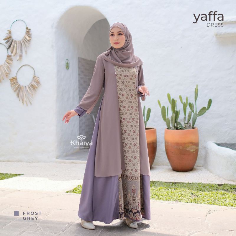 YAFFA DRESS COUPLE BY KHAIYA PREMIUM EXCLUSIVE PESANAN KAK SINTA