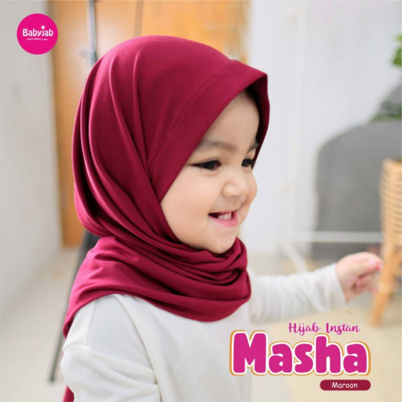 HIJAB INSTAN MASHA BY BABYJAB,hijabbayi,hijablucu,hijab cantik, babyjab lucu-8