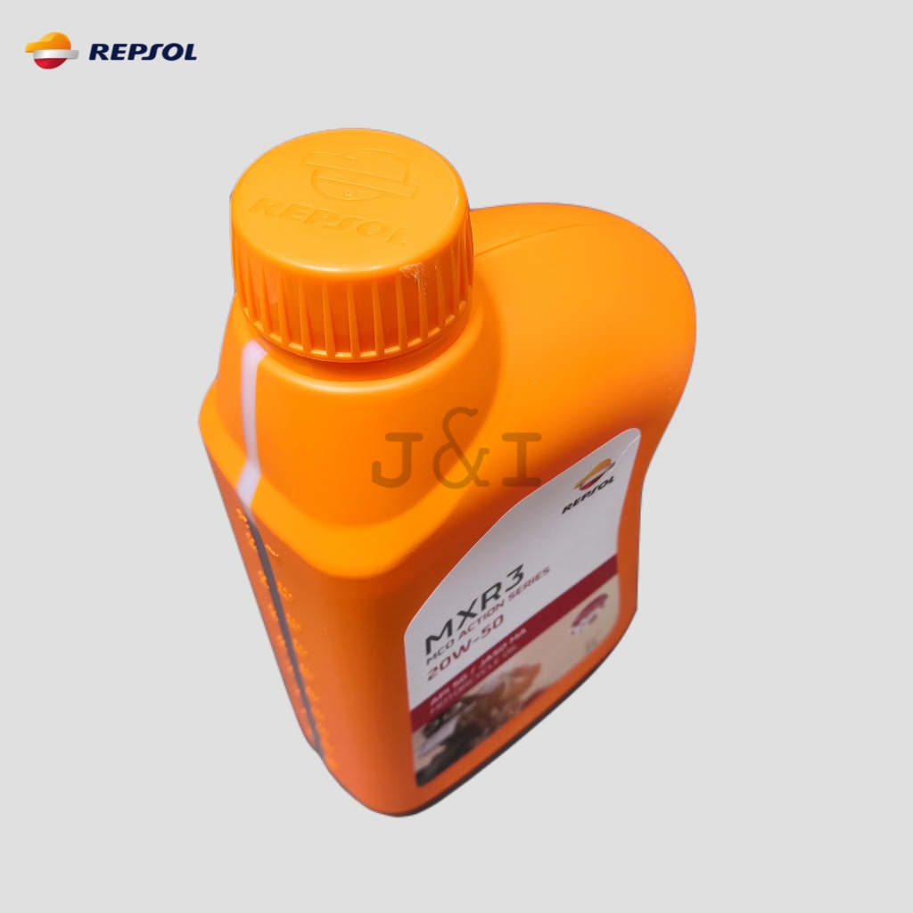 Oli Repsol MXR 3 20W-50 API SG JASO MA 1 Liter