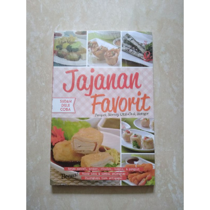 Jajanan Favorit Pempek, Siomay, Otak-Otak, Batagor - Budi Sutomo