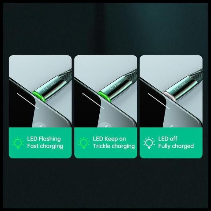 mcdodo kabel data charger auto off lightning iphone 7 8 11 xs xr 1.2M