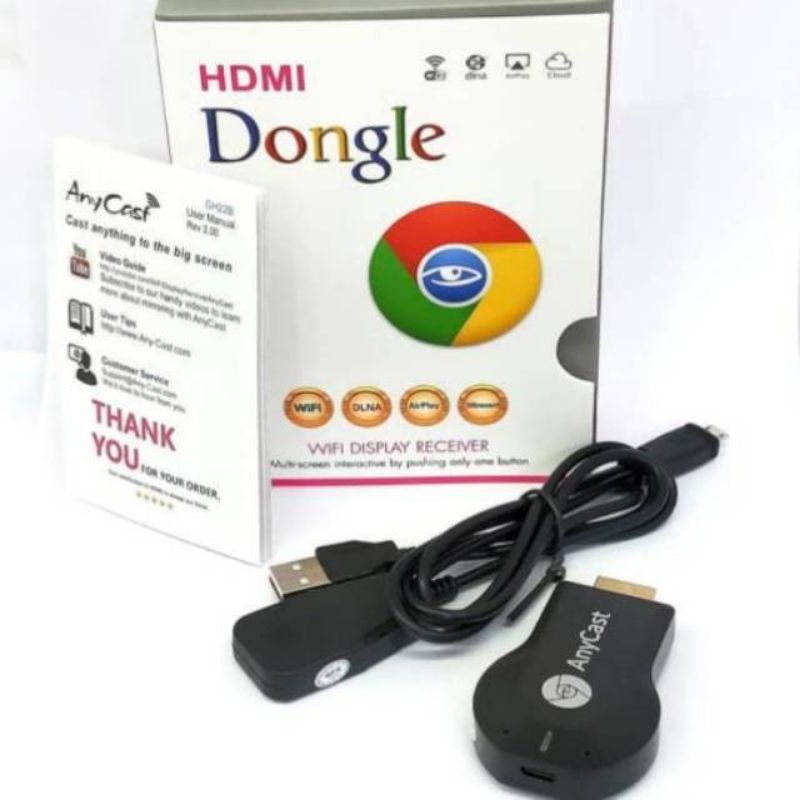 ANYCASH ANY CASH Dongle WIRELESS HDMI ANDROID WIRELESS REMOTE ANDROID IOS ANYCAST