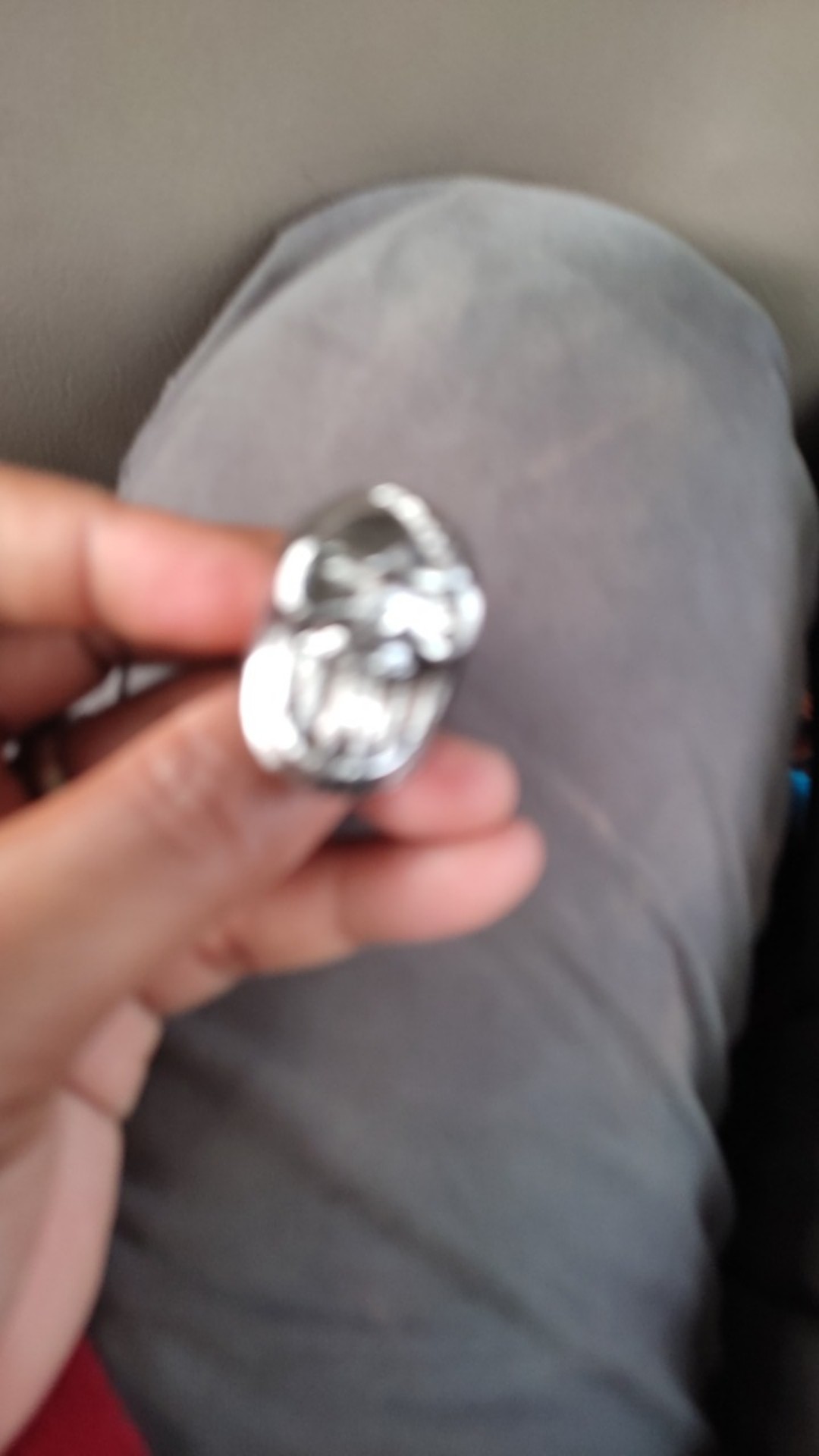 Pembuka Botol Bentuk Tengkorak Bahan Stainless Steel Untuk Kostum Halloween