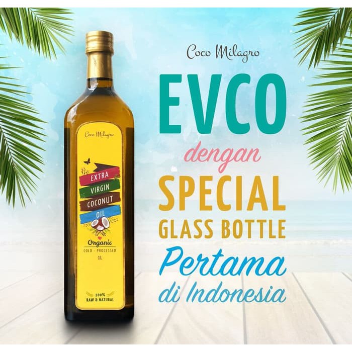 

Coco Milagro Extra Virgin Coconut Oil EVCO Minyak Kelapa Murni 250ml grosir