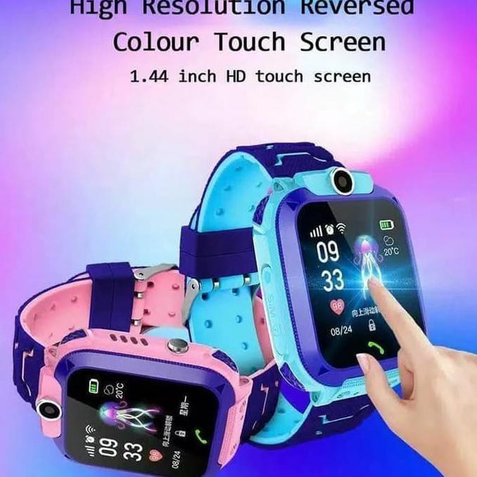 Jual Jam Tangan Anak Imoo Z5 Kw Smart Watch Gps - Biru