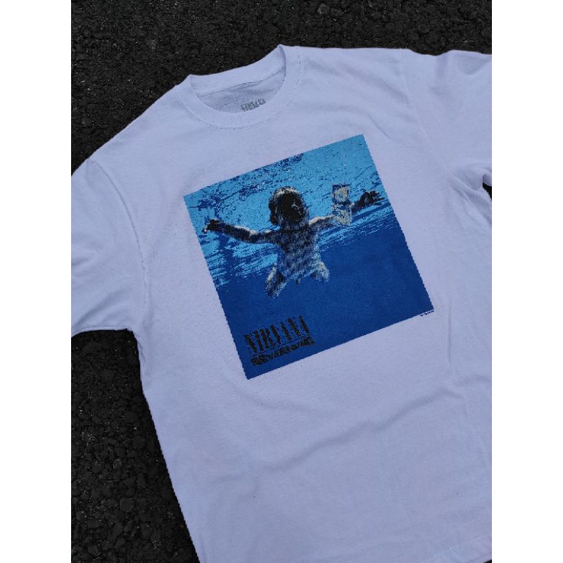 NIRVANA (nevermind) TSHIRT WHITE