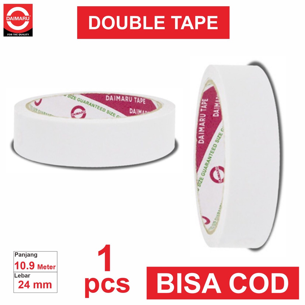 

Double Tape Daimaru - 1 Inch (24 mm x 12 Y)