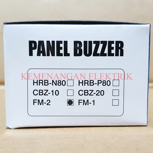 EWIG PANEL BUZZER FM2 / EWIG BELL TET AC 220V / EWIG BEL TET FM-2 220 V 220 VOLT 220VOLT