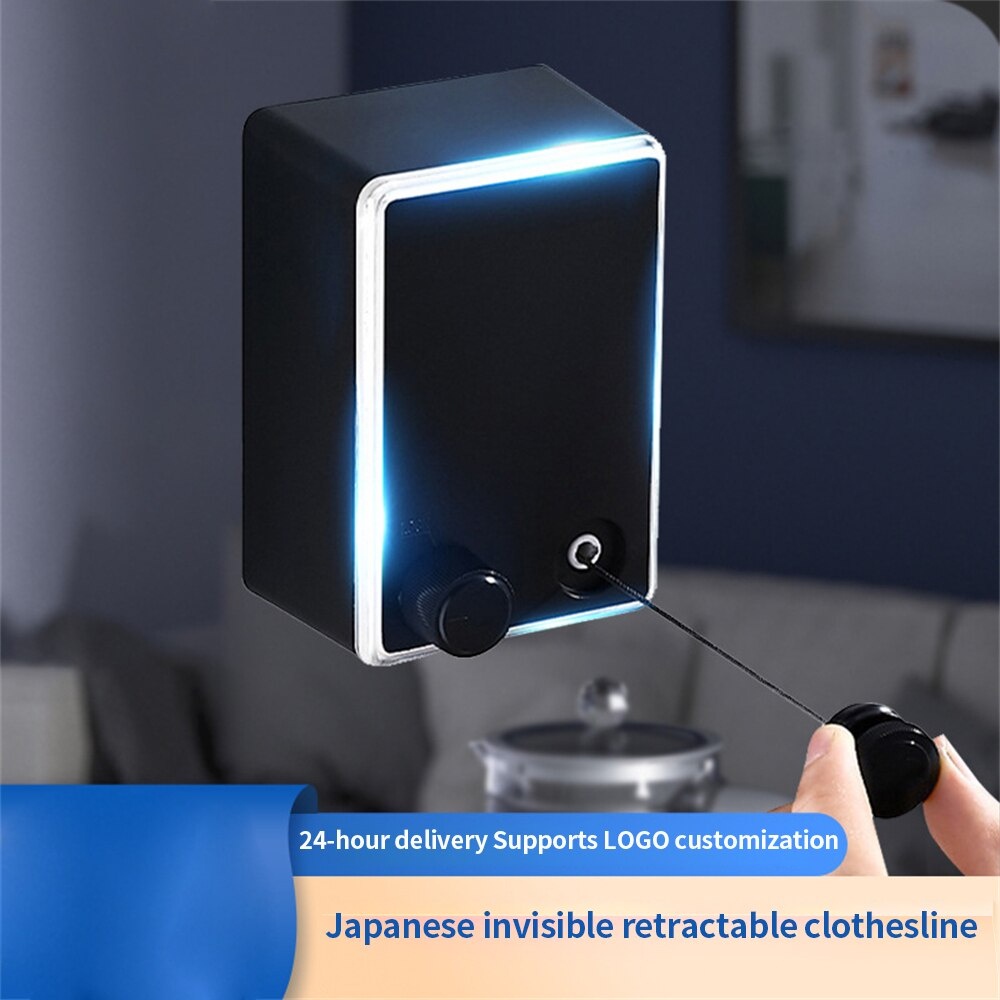 Triple W Jemuran Baju 4.2 Meter Gantungan Baju Baja Japanese Retractable Clothesline Portable Outdoor Indoor Premium