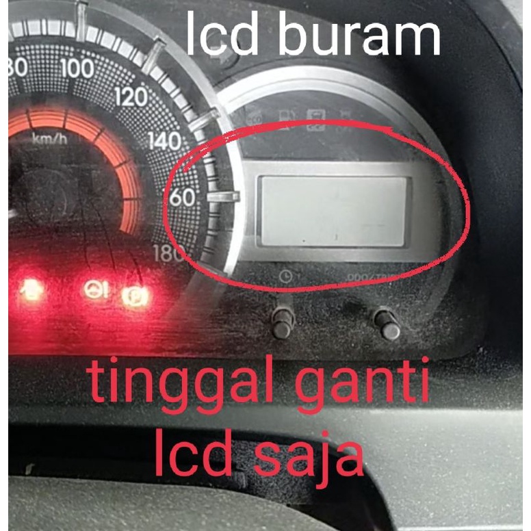 lcd speedometer Avanza Xenia 2016 2017 2018