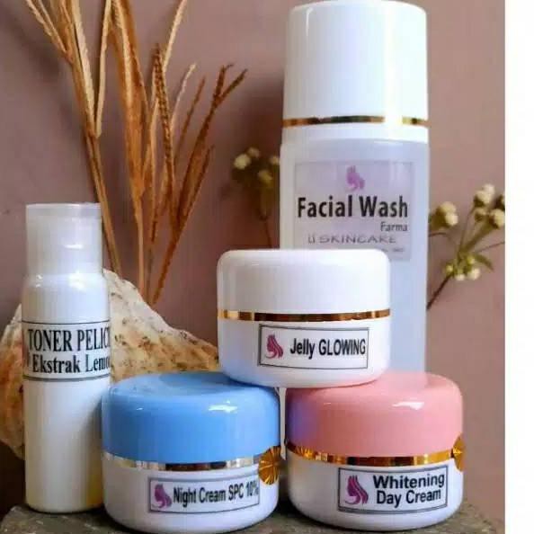 ⁂AT PAKET GLOWING FARMA SPC 10% by LS SKINCARE (UNTUK KULIT YANG SUSAH PUTIH) ⁂  →