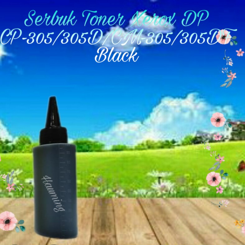 Serbuk Toner Xerox CP305 CM305 CM305D CP305D CM305DF CP-305 305D 305DF CM-305 305D Black 1x Isi