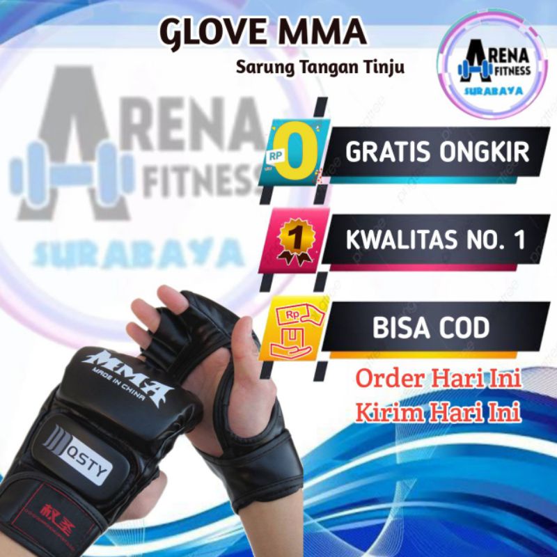 Termurah Glove MMA/UFC ( Sarung Tangan Tinju ) Sarung MMA Sarung Tinju MMA