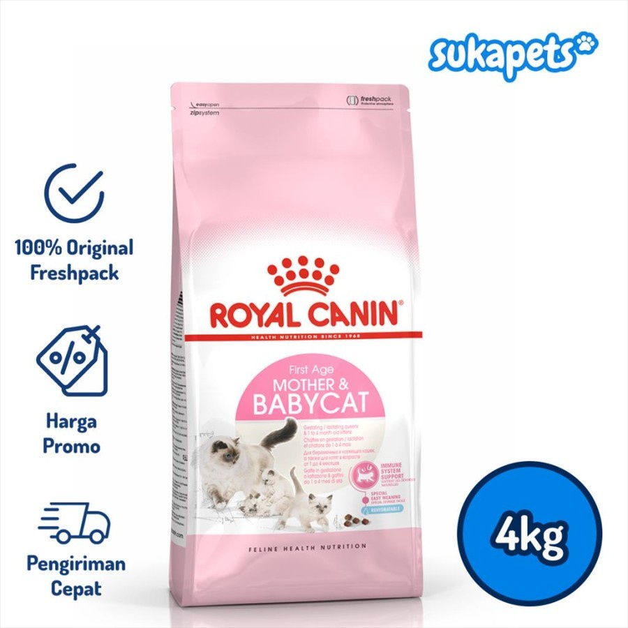 Royal Canin Mother &amp; Baby Cat Makanan Induk &amp; Anak Kucing 4kg