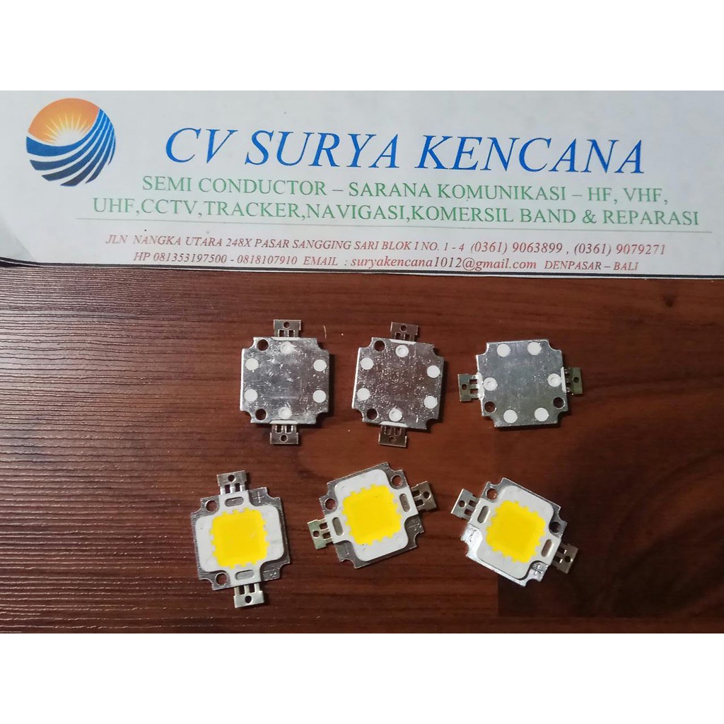 LED HPL 10 WATT WARNA KUNING