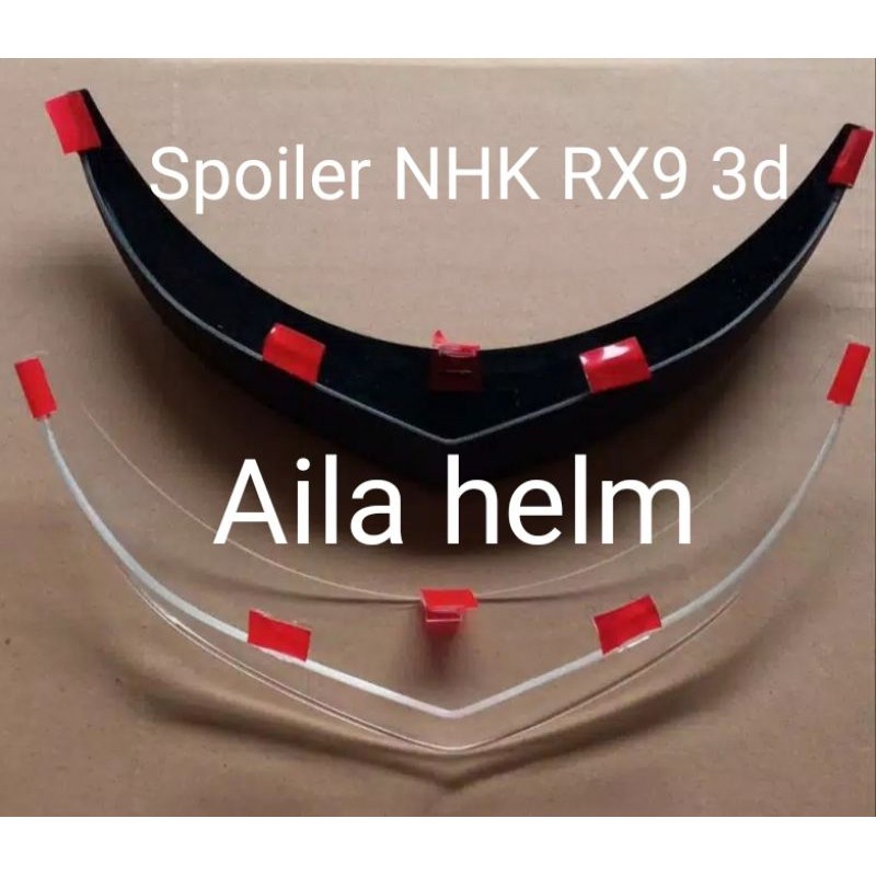 SPOILER 3D KYT TT COURSE / spoiler kyt tt- course 3d