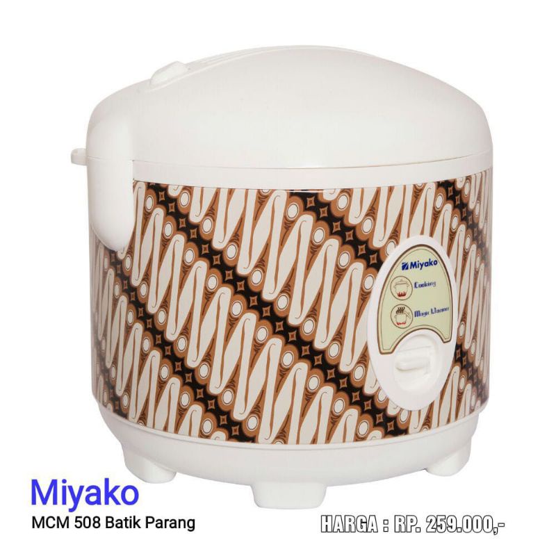 RICE COOKER MIYAKO MCM 508 BATIK