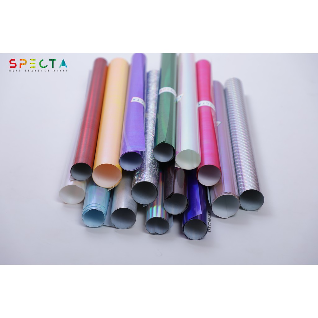 SPECTAFLEX POLYFLEX KOREA PET LASER METALLIC ORIGINAL FOIL HTV - PETLASER