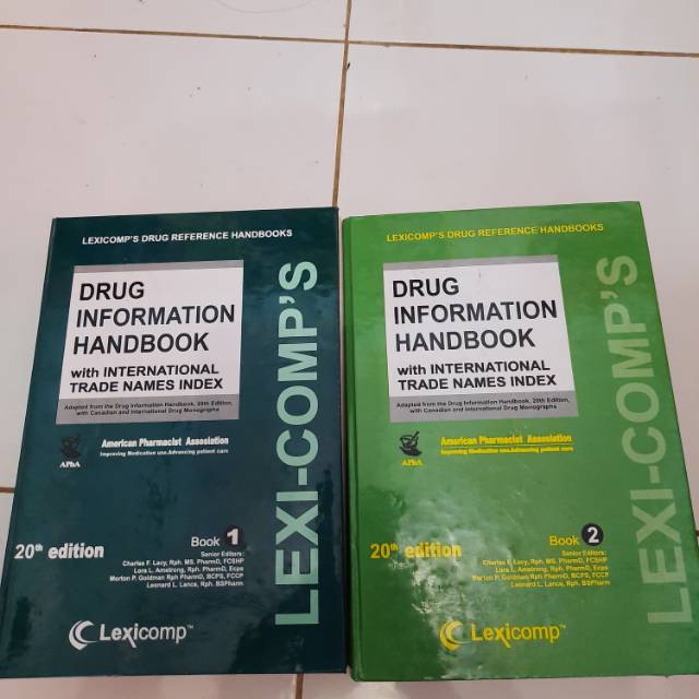 DIH Drug Information Handbook Book 1 & 2
