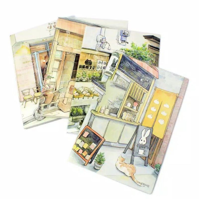 

Buku Tulis B5 Bersampul Travel & Notes Style