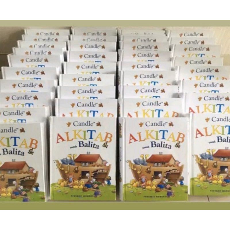 Dijamin Original + Segel !! ALKITAB Anak BALITA / Kids Bible Candle / Alkitab Bergambar mainan anak-6
