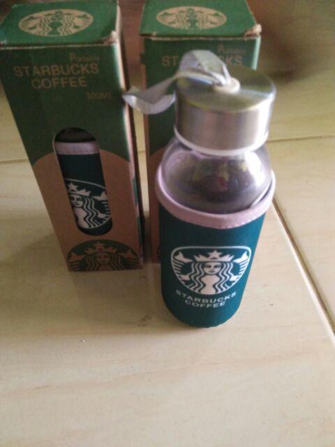 Botol Minum Kaca 300 Ml+ Sarung Pouch