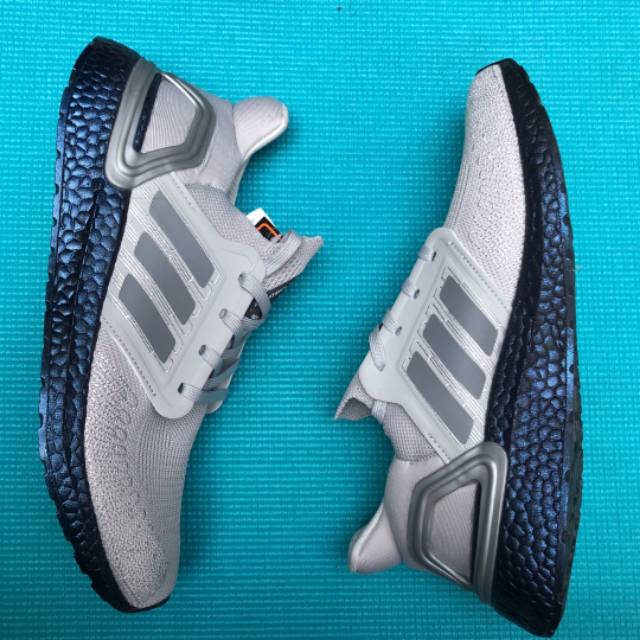 Sepatu Adidas Ultra Boost 20 Grey Metalic