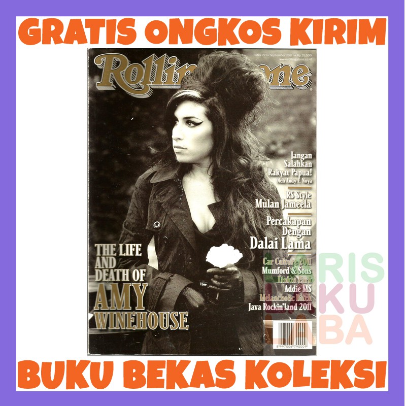 MAJALAH ROLLING STONE INDONESIA NOMOR 77 EDISI 77 BEKAS KOLEKSI