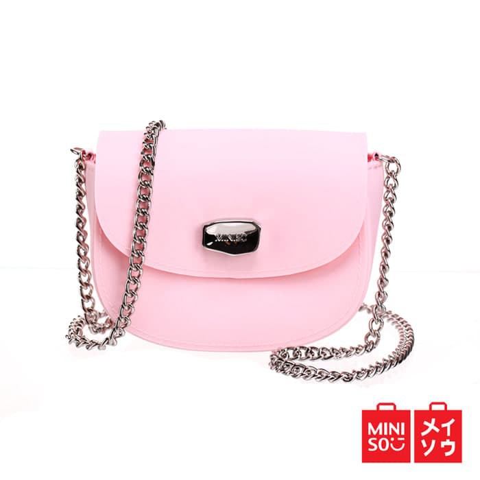 Jual Miniso Original Mini Silicone Crossbody Bag Shopee Indonesia
