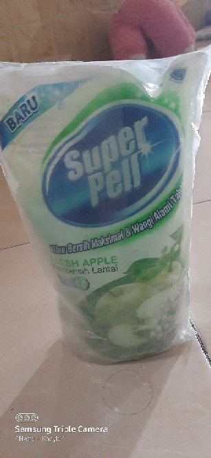 Super Pell Fresh Apel 770 Ml Pembersih Lantai