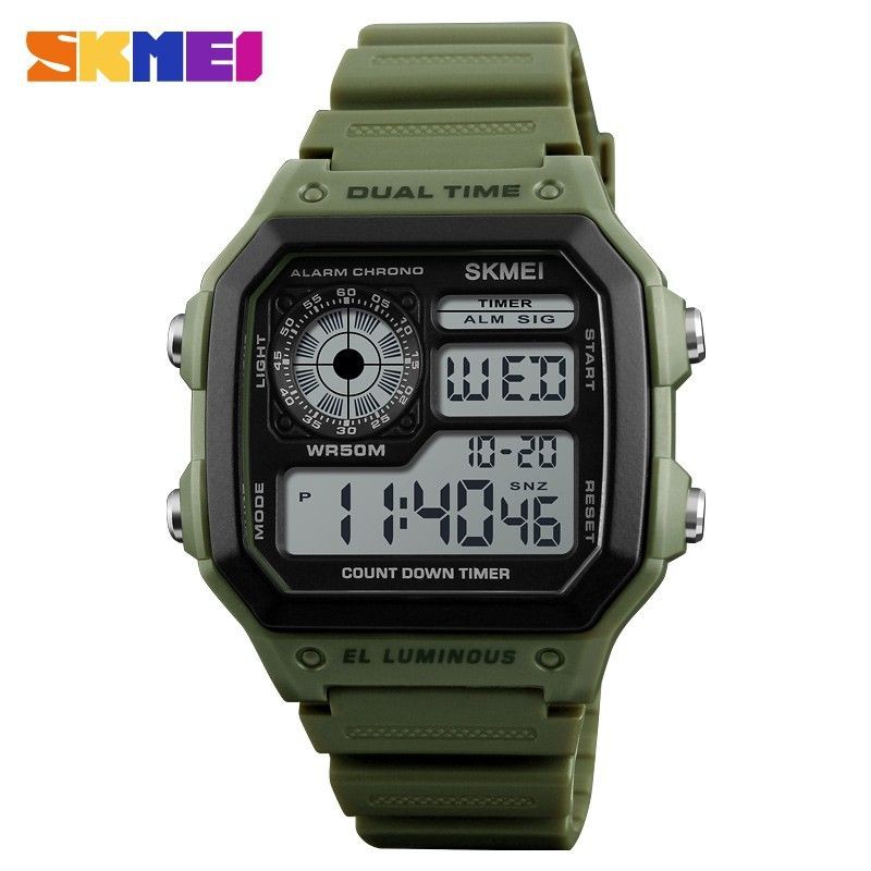 JAM TANGAN UNISEX SKMEI 1299 Jam Tangan Pria Wanita Digital Anti AIR_JAM tangan sporty jam tangan. SPORT PRIA digital SKMEI ORIGINAL TAHAN AIR JAM TANGAN RUBBER PRIA_JAM TANGAN COWOK TERLARIS FREE BATRAI CADANGAN