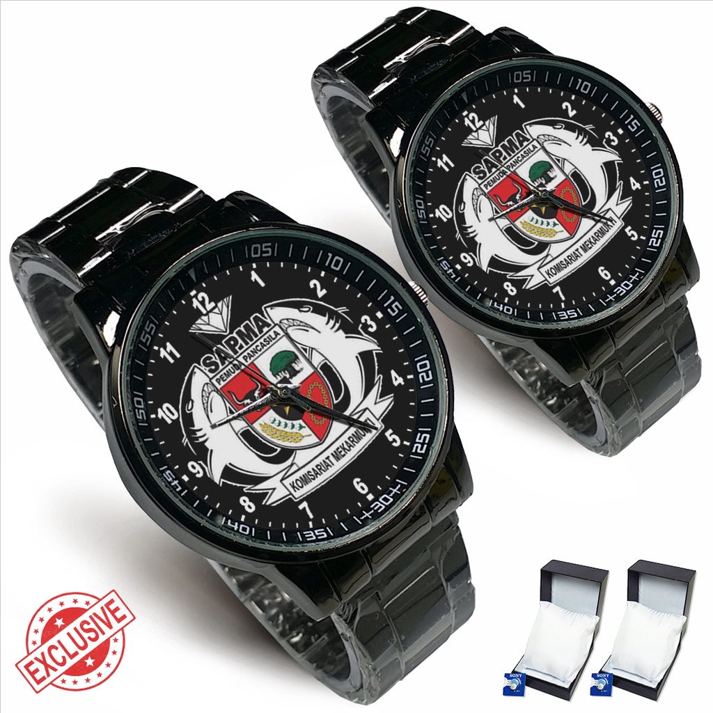 Jam Tangan Rantai Couple SAPMA PEMUDA PANCASILA (Awesome)