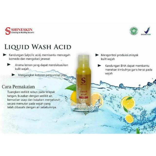 Liquid wash acid