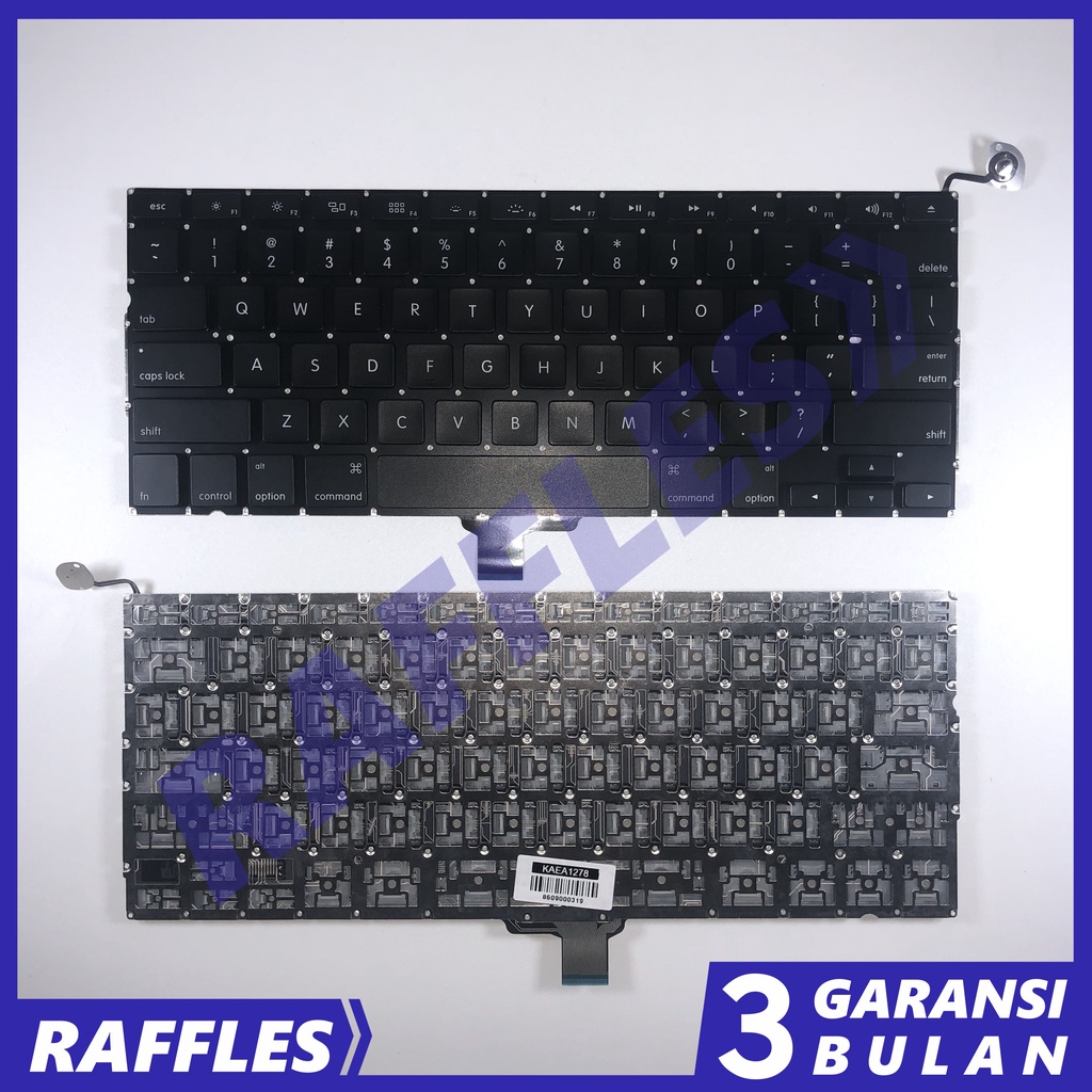 Keyboard Apple Macbook Unibody 2008 A1278 MB466 MB467 Macbook5,1