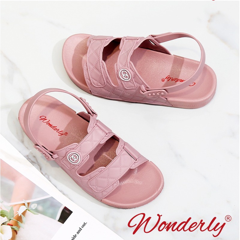 Sandal Wanita 2 in 1 Jelly / Sendal Wanita Wonderly/ 2027-3