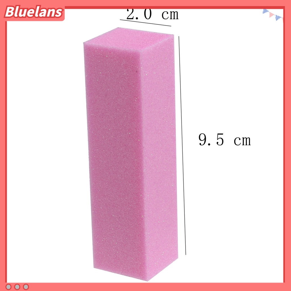 (In Stock) Kacamata Hitam Lensa Warna Warni ♡10pcs / Set Alat Kikir Kuku Multifungsi 4 Sisi Anti Abrasion Untuk Manicure Pedicure