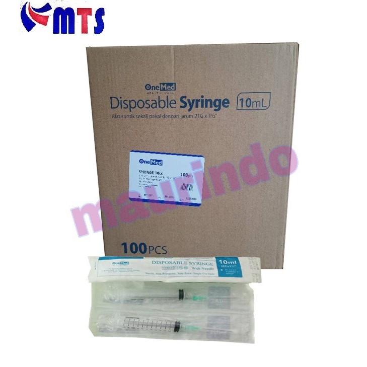 ONEMED 10 CC SYRINGE 10CC PER PCS