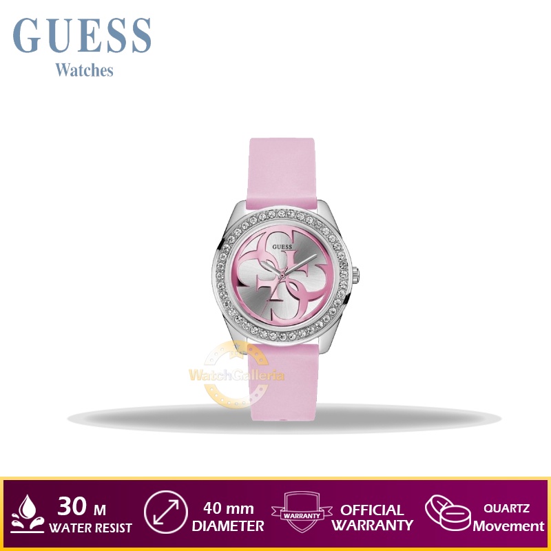 Jam Tangan Wanita GUESS W1240L1 - Pink Original