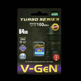 V-GEN SD XC CARD SDXC Vgen 64GB 128GB Class 10 Class10