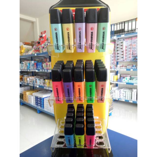 

HOT ITEM Stabilo Boss 13 pilihan warna